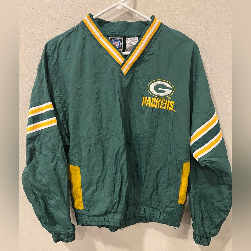Vintage boys pullover Packers jacket